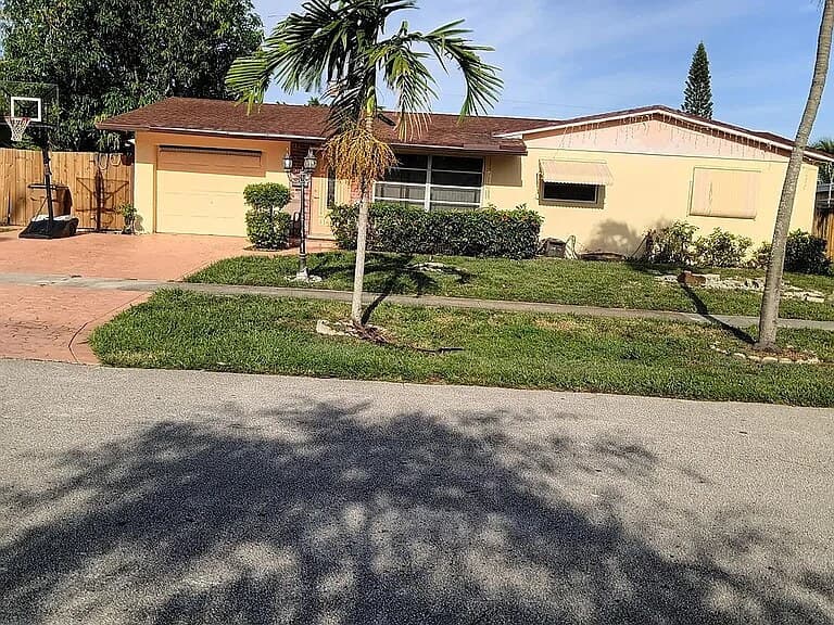 Deerfield Beach home before as-is cash sale
